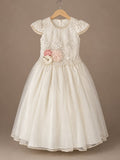 Vestido de Bautizo Kate Beige