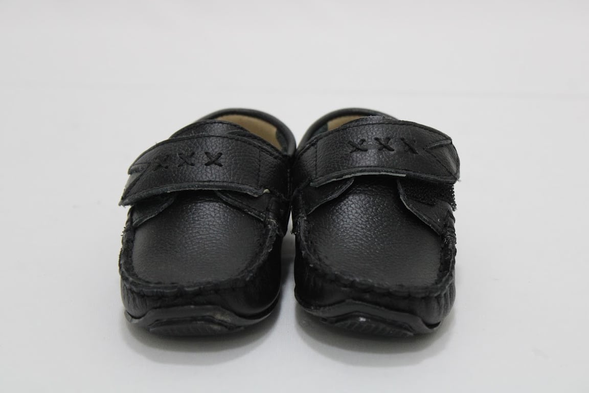 Zapato de Niño Piel Espadola Negro