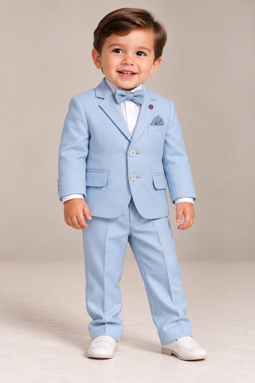 Traje de Niño New York Azul Cielo
