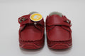 Zapato de Niño Piel Espadola Rojo