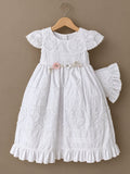 Vestido de Bautizo Ramos Blanco