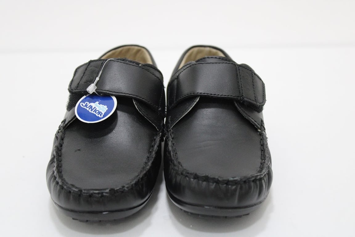 Zapato de Niño Piel Napa Negro