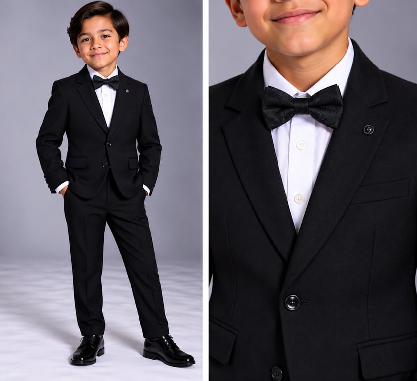 Traje de Niño Dali Negro